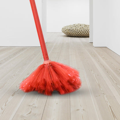 Cobweb Brush With Metal Strong Long Extendable Handle for Dusting, Ceiling Cobweb Cleaning, Brush for Lights, Fans & Webs Cleaning for Home / Kitchen (90 Inch / MOQ :- 6 Pc)