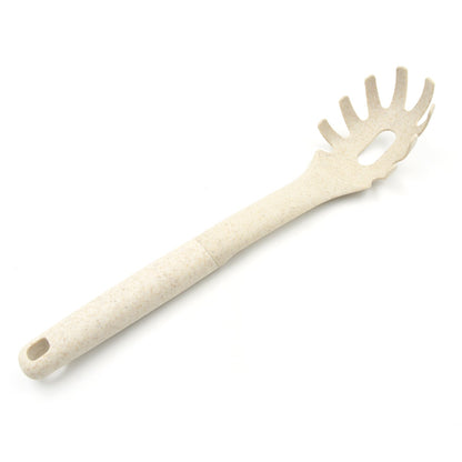 Plastic Kitchen Accessories Whisk , Pasta Spoon & Soup Spoon Heat Resistant Non Stick Spoons Kitchen Cookware Items (1 Pc )