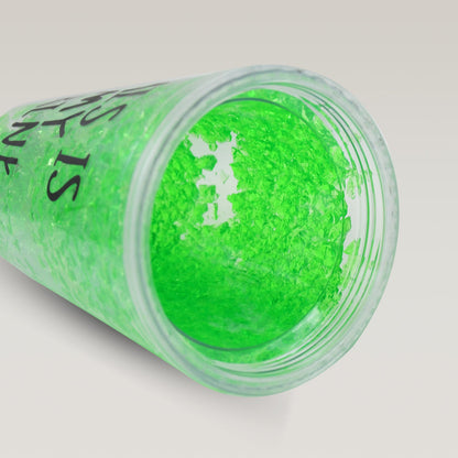 Plastic Drink Cup, Tea Coffee Tumbler with Lid and Straw (1 Pc)