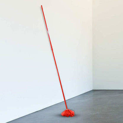 Cobweb Brush With Metal Strong Long Extendable Handle for Dusting, Ceiling Cobweb Cleaning, Brush for Lights, Fans & Webs Cleaning for Home / Kitchen (90 Inch / MOQ :- 6 Pc)