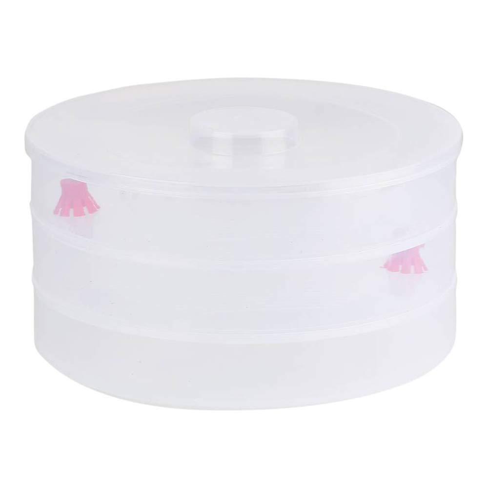093 Plastic 3 Compartment Sprout Maker, White Party Hat