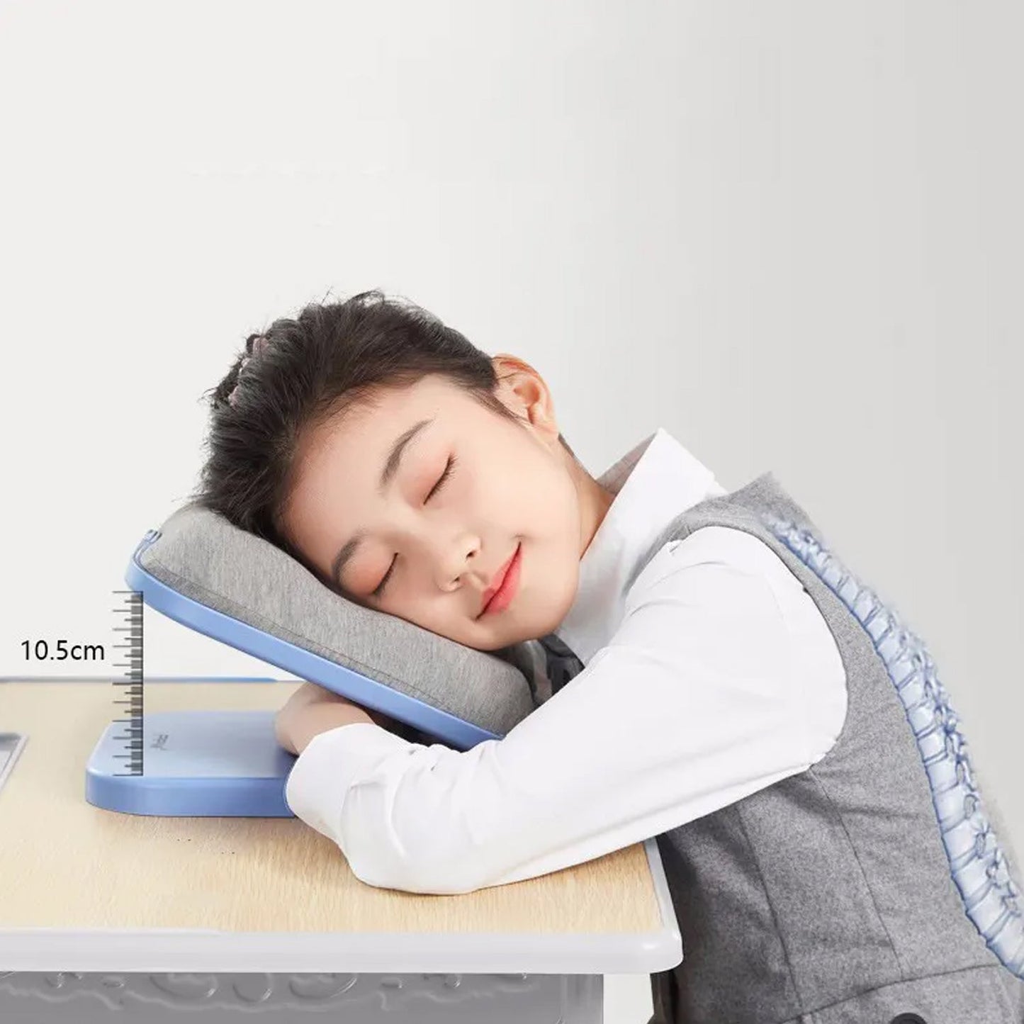Soft Nap Doughnut Pillow | Foldable Kids Head Desk Pillow | Slow Rebound Desk Nap Pillow Easy to Carry for Office, School, Library, Outdoor