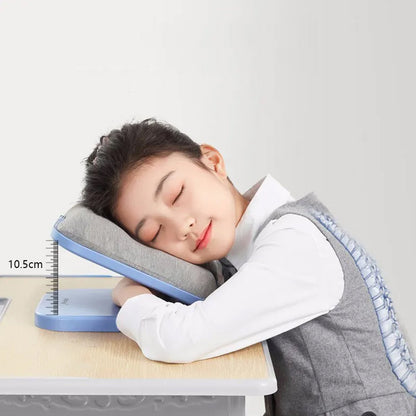 Soft Nap Doughnut Pillow | Foldable Kids Head Desk Pillow | Slow Rebound Desk Nap Pillow Easy to Carry for Office, School, Library, Outdoor