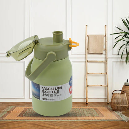 Premium Stainless Steel Vacuum Insulated Bottle Water Flask Vacuum Hot Cold For Kids / Travelling Water Bottle for Kids with Straw, Thermos For office / Gym /School (1000 ML)