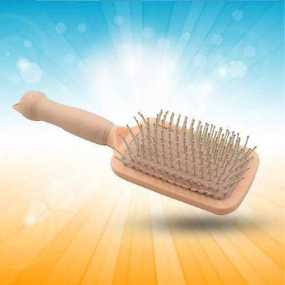 Massage Comb, Massage Hair Brush Ergonomic Matt Disappointment for Straight Curly Hair Cushion Curly Hair Comb For Detangling Professional Comb For Men And Women for All Hair Types, Home Salon DIY Hairdressing Tool (1 Pc / 24 Cm)