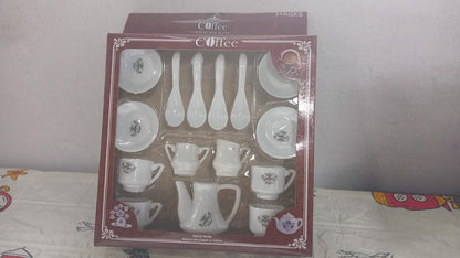 Tickles Tea toy Set | Coffee Kitchen Plastic Set Toy for Kids, Boys & Girls (15Pcs)
