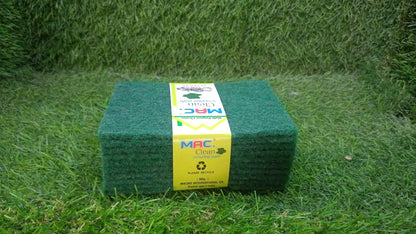 Scrub Sponge Cleaning Pads Aqua Green 10PCS