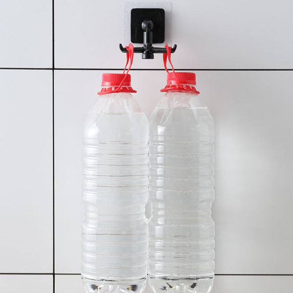 4650 360Â° rotatable hooks for hanging (Pack of 2) (Brown Box)