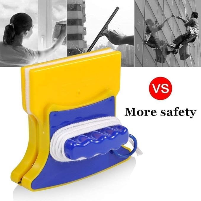 Magnetic Double-Sided Window Cleaner Squeegee