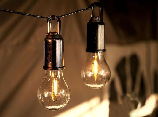 Decorative Rechargeable Hanging Bulb (Pack of 2)