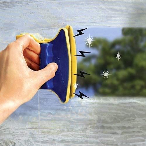 Magnetic Double-Sided Window Cleaner Squeegee