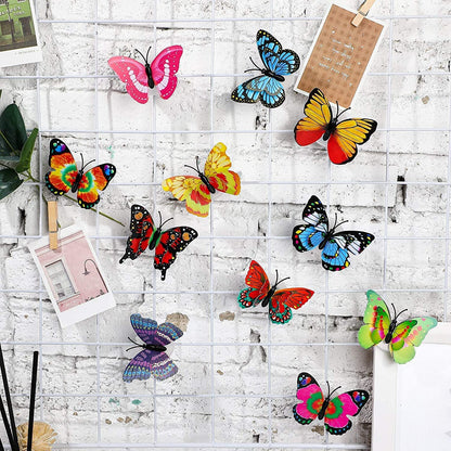 The Butterfly 3D Night Lamp Comes with 3D Illusion Design Suitable for Drawing Room, Lobby.n (Loose)