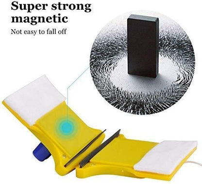 Magnetic Double-Sided Window Cleaner Squeegee