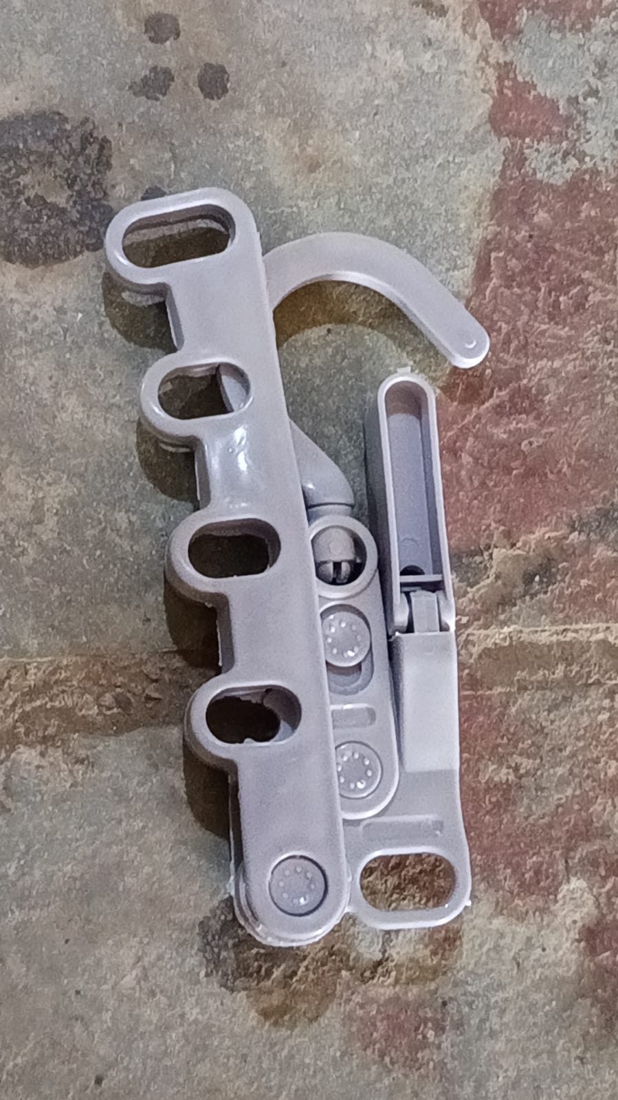 5 holes foldable clothes Hanger, travel clothes hanger, multifunctional clothes hanger, space-saving wall holder, clothes rack, robust clothes hanger for travel, indoors.