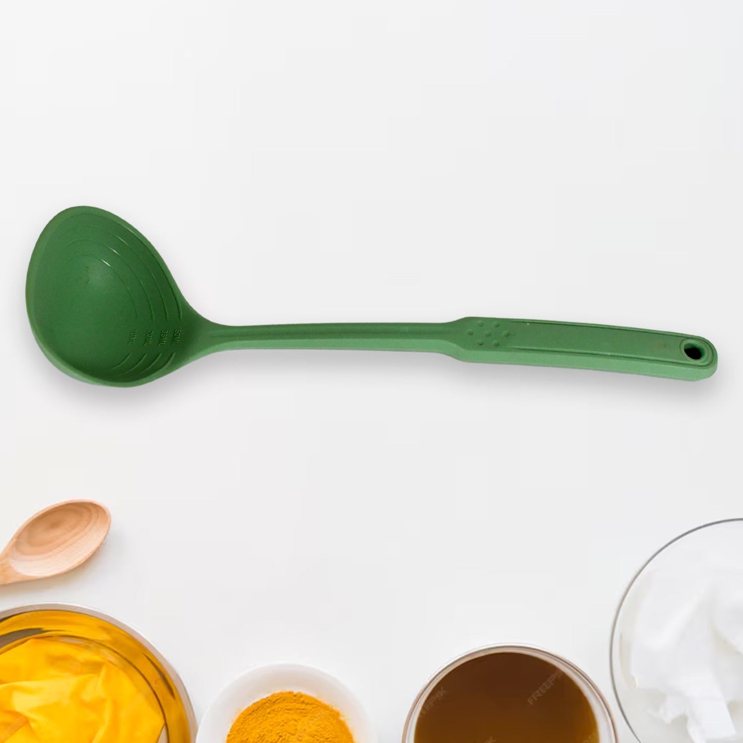 Multipurpose Silicone Spoon, Silicone Basting Spoon Non-Stick Kitchen Utensils Household Gadgets Heat-Resistant Non Stick Spoons Kitchen Cookware Items For Cooking and Baking (6 Pcs Set)