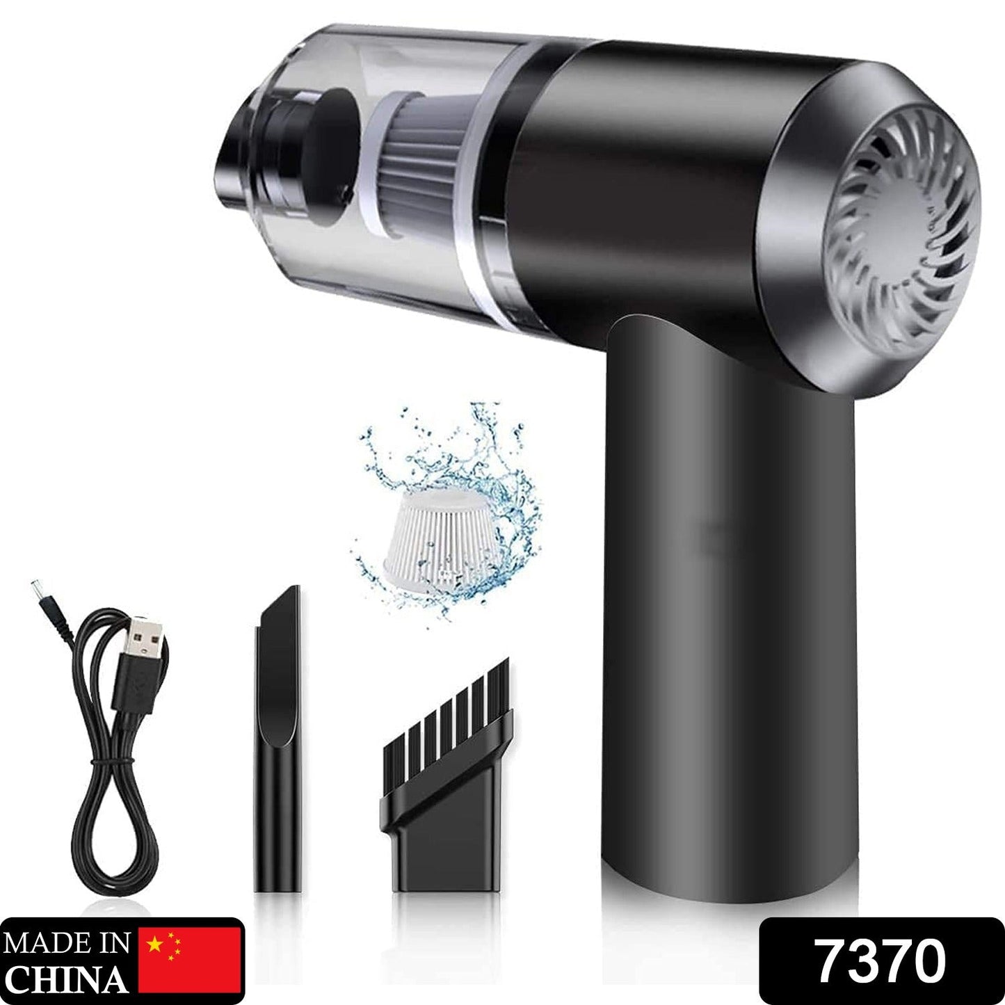 Vacuum Cleaner Dust Collection 2 in 1 Car Vacuum Cleaner 120W High-Power Handheld Wireless Vacuum Cleaner Home Car Dual-use Portable USB Rechargeable