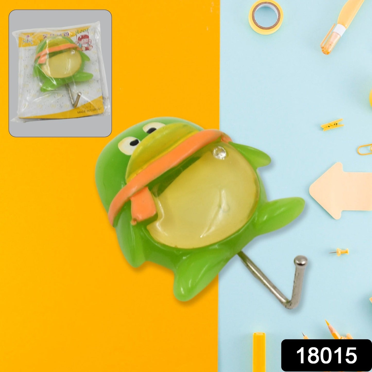 Multipurpose Strong Hook Self-Adhesive hooks for wall Heavy Duty Hook, Sticky Hook Household For Home, Decorative Hooks, Bathroom & All Type Wall Use Hook, Suitable for Bathroom, Kitchen, Office