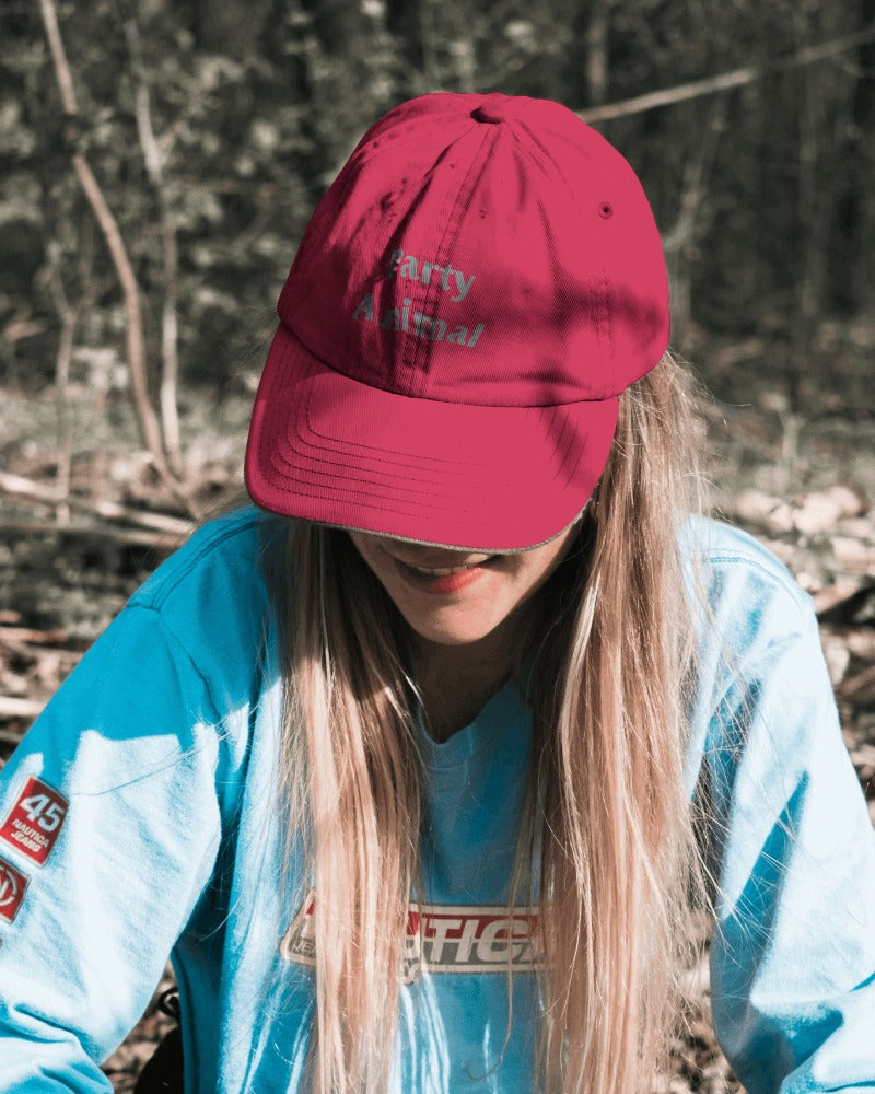 "Party Animal" Embroidered Cap