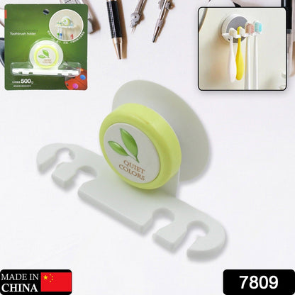 Plastic Tooth Brush, Toothbrush Holder Toothbrush Wall Stand Toothbrush Storage Wall Toothbrush Holder for Bathroom Toothbrush Organizer 4 slot toothbrush holder (1 Pc)