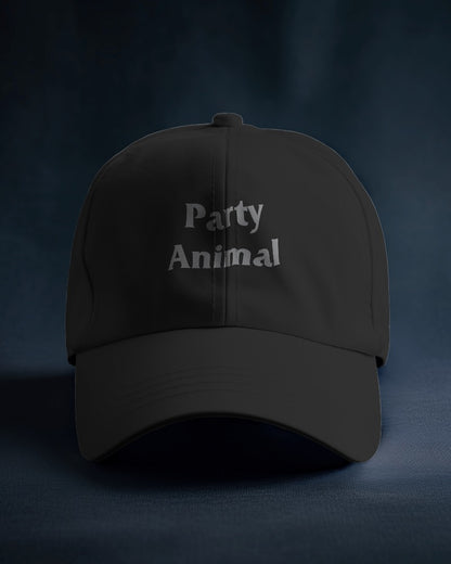 "Party Animal" Embroidered Cap